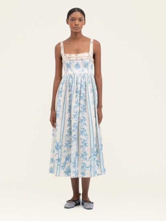 Agua by Agua Bendita Dresses & Skirts - Agua by Agua Bendita Barbara Bougainvillea Midi Dress